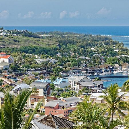 L'Eden Blue A Saint Gilles Les Bains, Magnifique Vue Mer Bagian luar foto